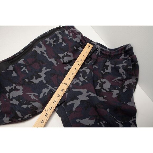 Nike Joggers Men Large Gray Brown Tech Fleece Khaki Camo Pants Pocket 682852-451 - Picture 9 of 13